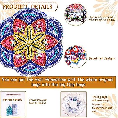  Diamond Painting Coasters Kits for Adults Kids-6 PCS DIY  Animals Small Diamond Art Coaster Kit with Holder,5D Diamonds Painting Art  Craft Supplies for Beginners,Family/Friends