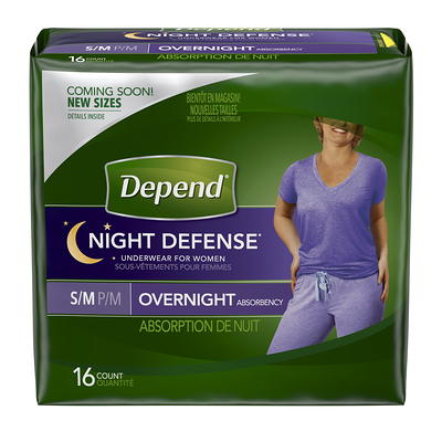 Always Zzz Overnight Period Underwear - S/m - 7ct : Target