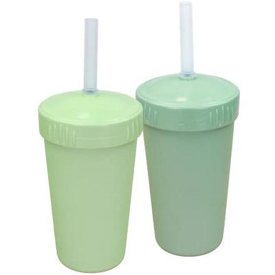 Meoky Color Changing Cups with Lids and Straws - 5 Pack 24 oz