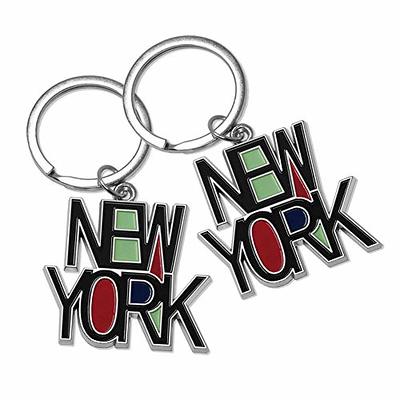 New Orleans Louisiana Key Chain Acrylic Souvenir Keychain Retro Gift 2 Inch