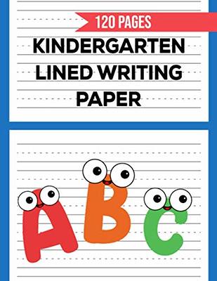 Handwriting Practice Paper for Kids100 pages 8,5X11 inches: Blank Dotted  Line notebook 8,5x11, Kindergarten writing paper for kids, writing paper  for