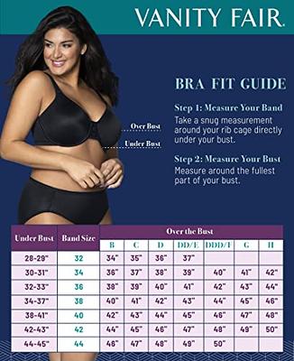 Vanity Fair Womens Beauty Back Full Coverage Underwire Bra, 38D at