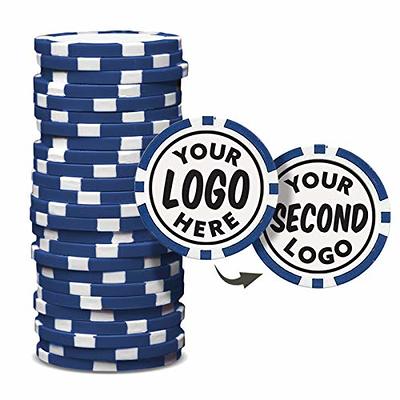 Custom Poker Chips - Personalized With Your Logo