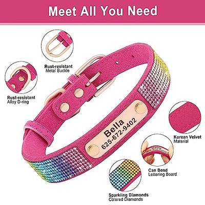 Girl Dog Collars - Personalized Female Dog Collars