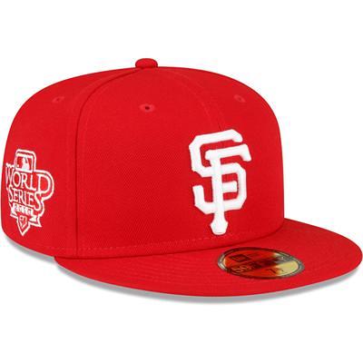 Men's New Era White/Royal San Francisco Giants 8-Time World Series Champions Cherry Lolli 59FIFTY Fitted Hat