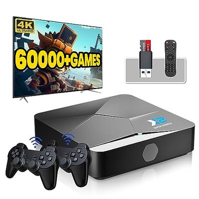  Kinhank Retro Game Console,Super Console X PRO Emulator Console  with 95000+ Video Games,Video Game Console with 60+ Emulator,Dual  System,Game Consoles for 4K TV,5 Players,LAN/WiFi,Best Gifts for Men : Toys  & Games