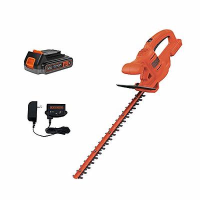 BLACK+DECKER Electric Hedge Trimmer, 22-Inch Blade, Corded (BEHT350FF)  Orange - Yahoo Shopping