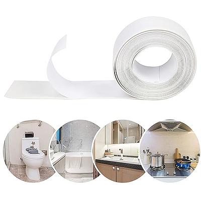 Fixmend Caulk Tape Waterproof Self Adhesive, Bathtub Caulk Strip Sealant  Tape Sealing Strip for Kitchen Countertop, Sink, Bathroom, Toilet, Floor  Wall