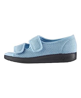 Silvert's Women's Indoor & Outdoor Extra Wide Open Toe Shoes