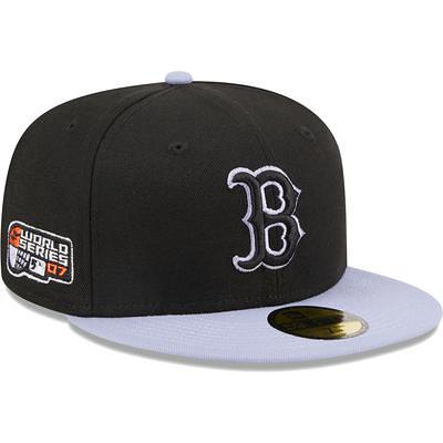 New Era Men's Peach, Purple Boston Red Sox 2007 World Series Side