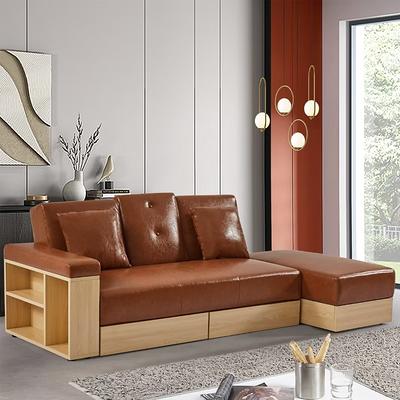 Multi-functional sofa, with Storage Box and Drawer, and Cup Holder - 32 x  82.3 x 29.2 - Yahoo Shopping