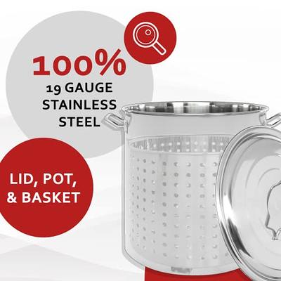 Stainless Steel 27cm/11in 2-Layer Pot Cooker Double Boiler Soup Steaming Pot