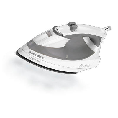 BLACK+DECKER Light N Easy Compact Steam Iron IR1020S - The Home Depot