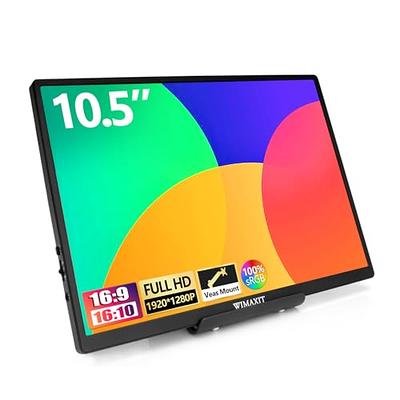 1024*600 7 inch LCD HD PC Monitor Mini TV Computer Display 2 Channel Video