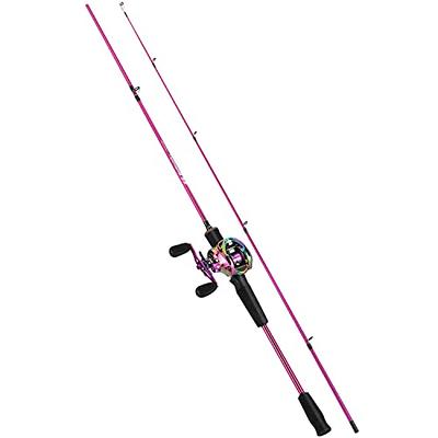 Sougayilang Baitcaster Combo, 2-Piece Fishing Rod and Reel Combo, Purple Fishing  Pole with Baitcasting Reel Set for Freshwater-2.1m with Left Handle Reel -  Yahoo Shopping