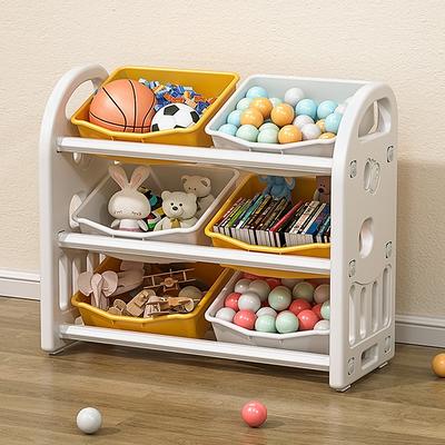 Uniplay Small Stackable Storage Bins For Closet Organizers, Food