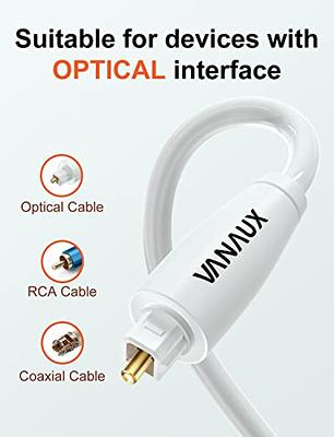 Optic Audio Cable Digital Optical Fiber Cable Toslink 1m Spdif Coaxial  Cable Compatible Amplifiers Player