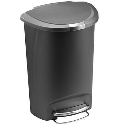 Rubbermaid Home 1843028 Trash Can, 13 Gallon Capacity, Black