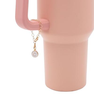 Initial Letter Charm for your new Pink Stanley Tumbler