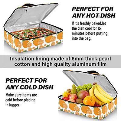 Healthy Tin Foil Pan Casserole Carrier Container for Indoor Picnic Outdoor  Use Food Indoor Outdoor Portable Convenient Tin Foil Pan Casserole Carrier