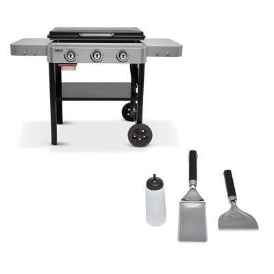 Classic Nonstick Double-Burner Grill/Griddle Combo