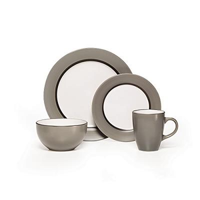 Pfaltzgraff Hayden Grey 12-Piece Dinnerware Set