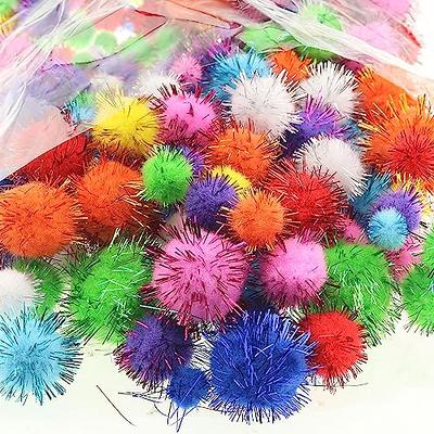 Praisebank White Pom Poms, 90pcs, 1.5inch/4cm, Pom Poms for Arts and Crafts, Pom Pom Balls in jar,Pom Poms for Crafts.