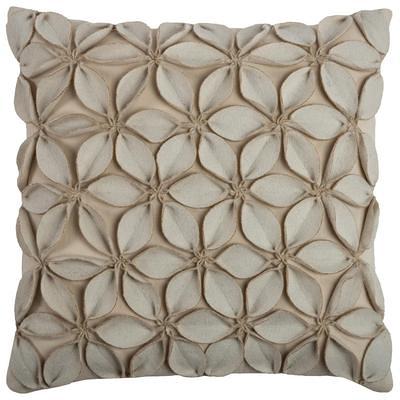 The Sak Home Hacienda 18 x 18 Pillow Cover - White - 18 x 18 in