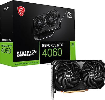 MSI Gaming GeForce RTX 4060 8GB GDRR6 128 Bit HDMI DP Nvlink TORX