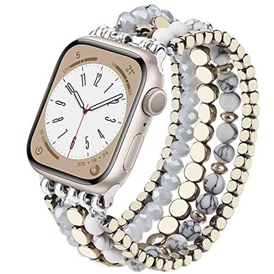 Apple Watch Band Women Stainless Steel Hollow breathable Diamond