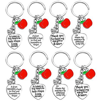 JewelryEveryday Teacher Appreciation Gift | Teachers Are Cut Above The Rest Keychain Silver 100+