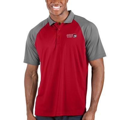 Men's Antigua Black/Red St. Louis Cardinals Nova Polo Size: Small