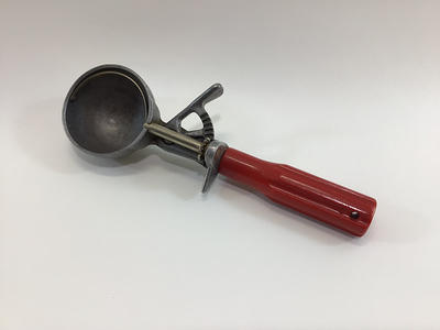 Old-fashioned ice cream scoop