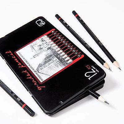 12pcs sketch pencil draw pencil set