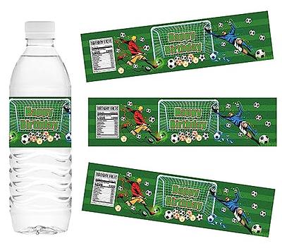 Soccer Water Bottle Kids Personalized Soccer Water Bottle Soccer  Personalized Gift for Kids Soccer Party Favors 