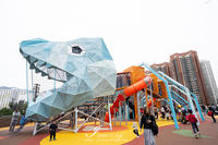 香港沙田親子景點～新城市廣場免門票DINO PARK恐龍公園，14項玩樂設施讓孩子盡情探索
