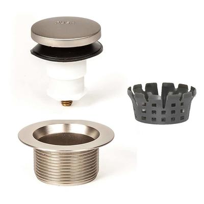 Kingston Brass Made To Match DTL201 Brass Tub Strainer Drain, Polished  Chrome