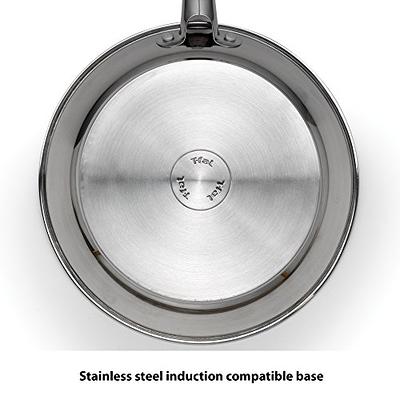 T-fal Cooking Pot Stock Stew Dutch Oven Cookware Stainless Steel 2