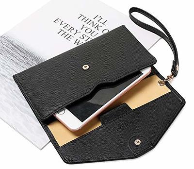 Passport Holder Cover Wallet RFID Blocking Leather Card Case Travel  Document Organizer with Detachable Strap, Ideal Gift for Men Women 