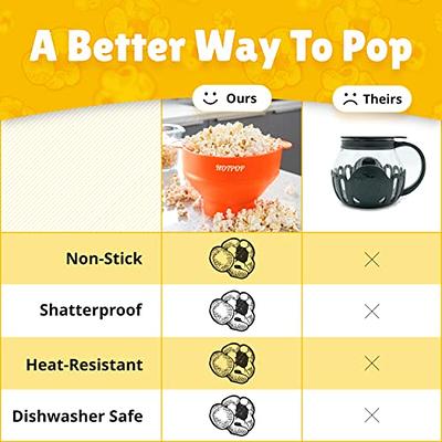 The Original Salbree Microwave Popcorn Popper Machine, Silicone Popcor 