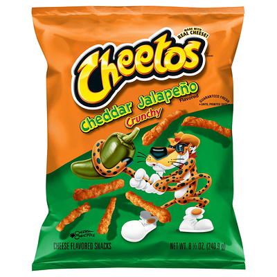 Cheetos Crunchy XXTRA Flamin' HotCheese Flavored Snack Chips, 8.5 oz Bag