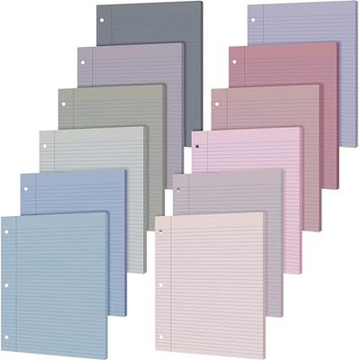 Notebook Filler Paper Wide Margin 10.5 x 8 , 3 Hole Punch 500