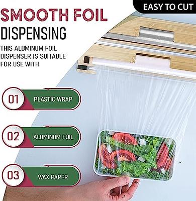 Acrylic Ziplock Bag Storage Organizer, and Dispenser for Food Storage Bag  Holders, Kitchen Drawer, Compatible with Gallon, Quart, Sandwich & Snack  Variety Size Bag 