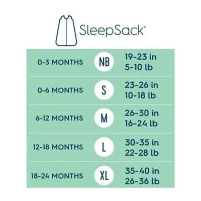 HALO SleepSack Swaddle Ideal Temp Baby Sleeping Bag, 1.5 Tog, Grey, 0-3  months