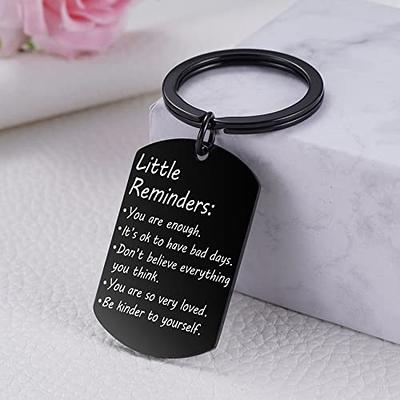 She Believed She Could Keychain, Motivational Gift, Inspirational Keyc –  Simple Reminders