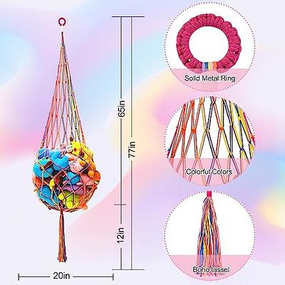 Stuffed Animal Net or Hammock, Macrame Boho Plush Toy Net Hammock for  Stuffed Animals Pet Net, Stuffed Animals Corner Hanging Stuffed Animal  Storage Holder Net for Kids Room Nursery Playroom - Yahoo