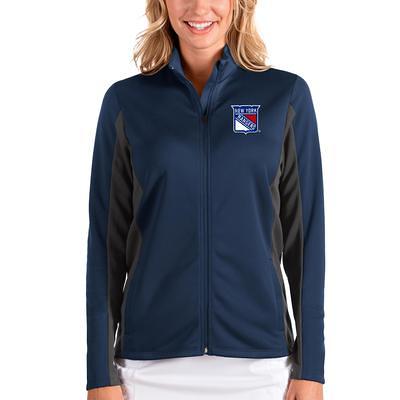 Antigua Women's New York Yankees Navy Victory Full-Zip Hoodie, Size: Medium, Blue