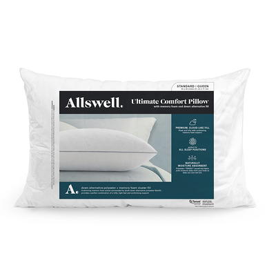 Mainstays Comfort Complete Bed Pillow, Standard/Queen 