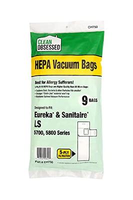 POWERTEC 75046-P5 5-Ply Filter Bags for AstroVac, Valet and VacuMaid HPB2HPK & HPB2H Vacuums, 15 Pk