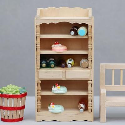 Miniature Microwave Oven Dollhouse Kitchen, Miniatures, 1:12 Scale,  Dollhouse Furniture, Wooden Decorations 